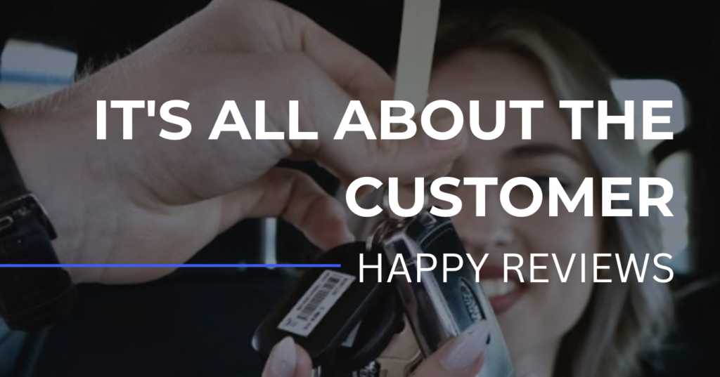 IT’S ALL ABOUT THE CUSTOMER