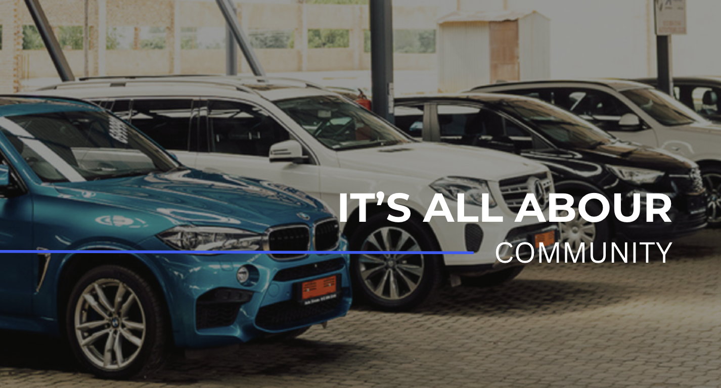 We are all about Community